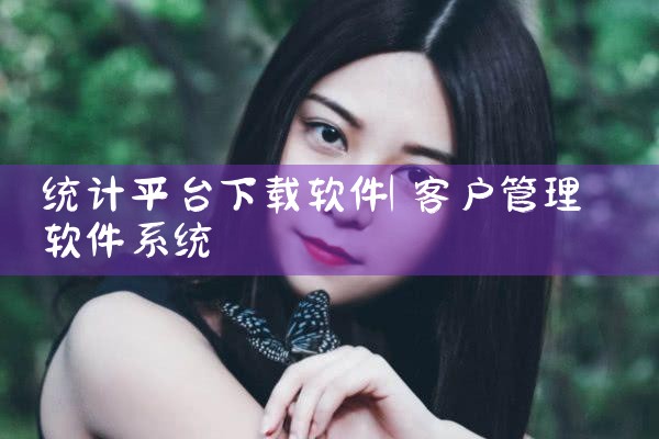 统计平台下载软件